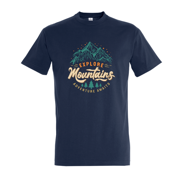 T-SHIRT MONTAINS EXPLORER  190G