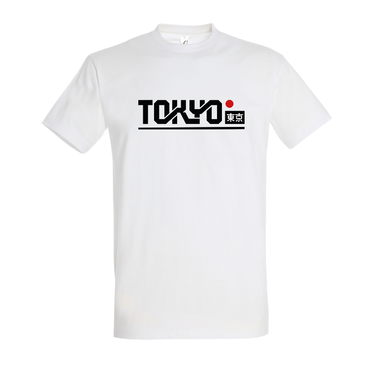 T-SHIRT TOKYO NIGHT BLACK 190G