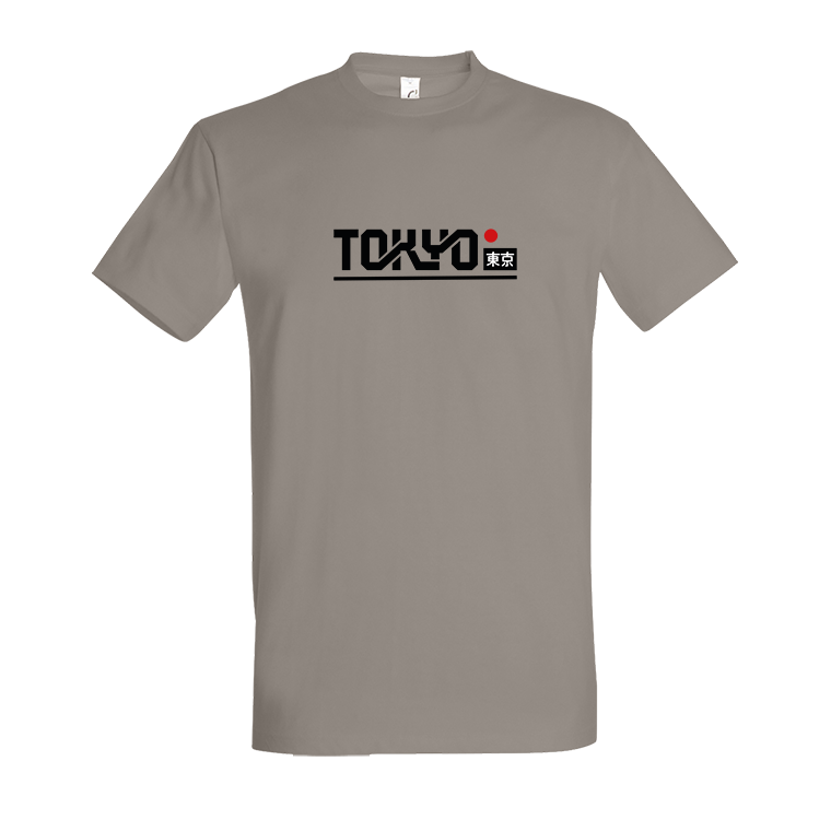 T-SHIRT TOKYO NIGHT BLACK 190G