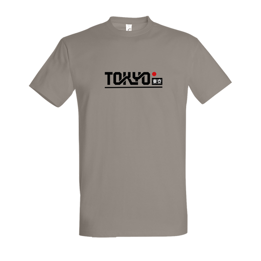 T-SHIRT TOKYO NIGHT BLACK 190G