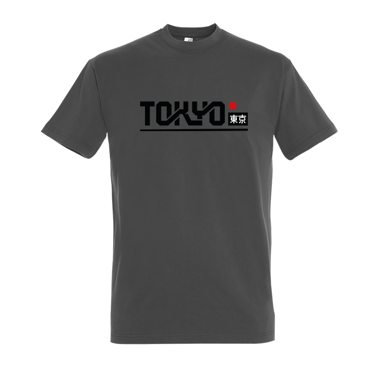 T-SHIRT TOKYO NIGHT BLACK 190G