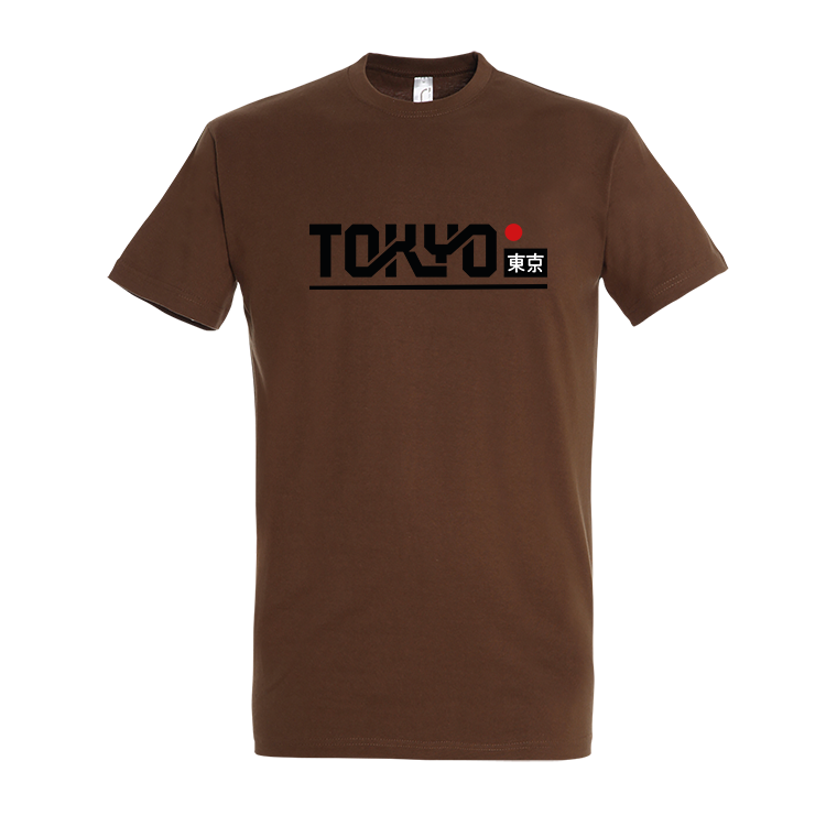 T-SHIRT TOKYO NIGHT BLACK 190G