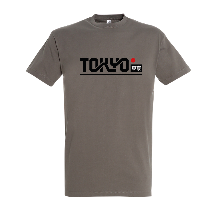 T-SHIRT TOKYO NIGHT BLACK 190G