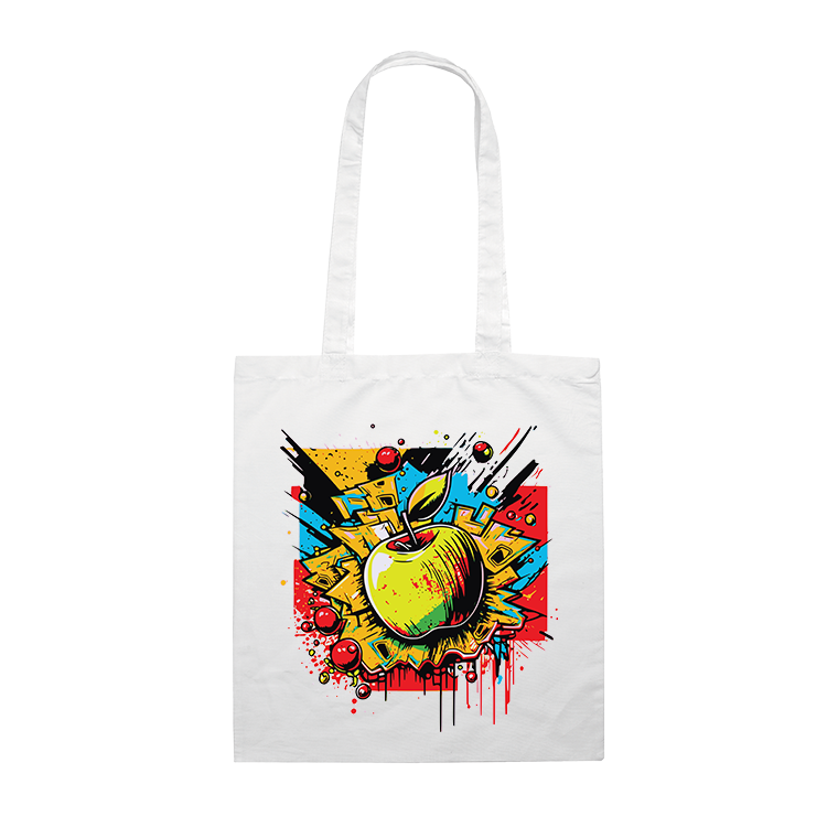 TOTE BAG APPLE POP CULTURE