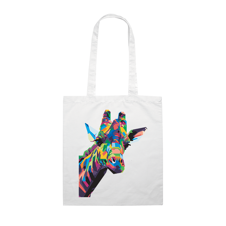 TOTE BAG GIRAFE POP CULTURE