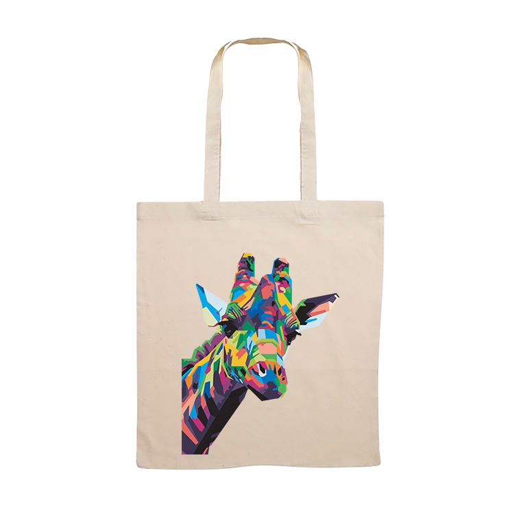 TOTE BAG GIRAFE POP CULTURE