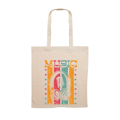 TOTE BAG MUSIC STARS