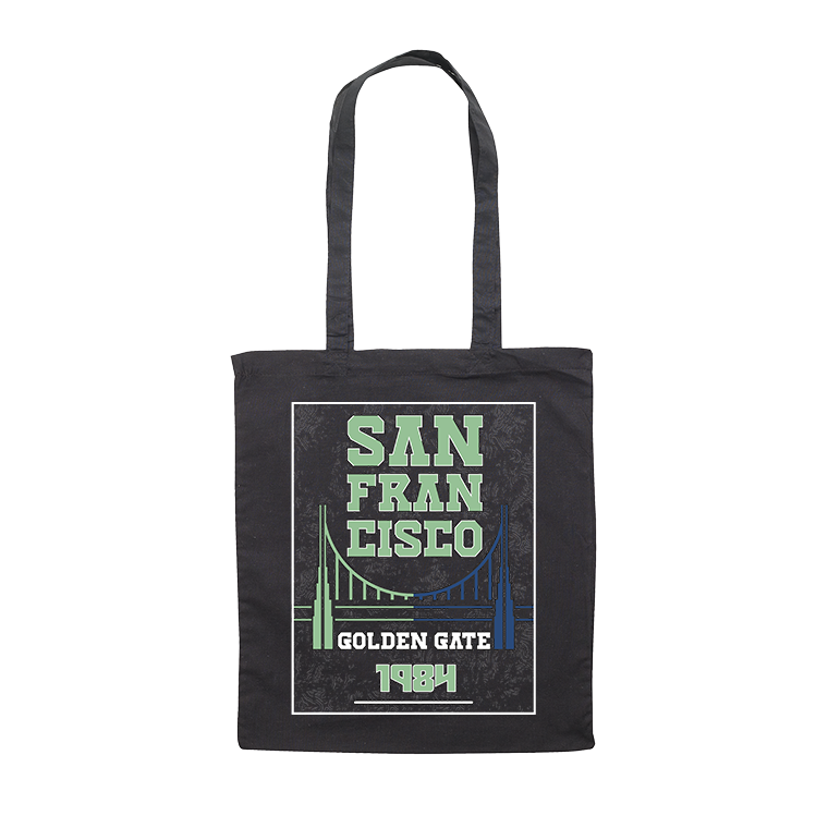 TOTE BAG SF GOLDEN GATES