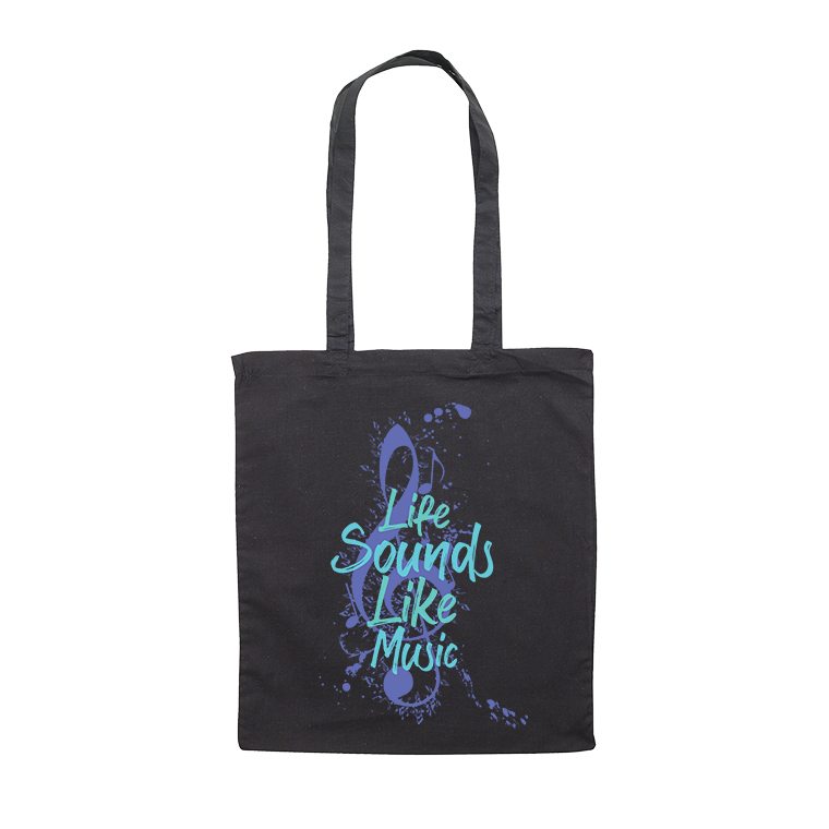 TOTE BAG LIFE MUSIC