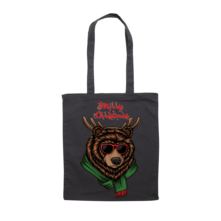 TOTE BAG CHRISTMAS GRIZZLI