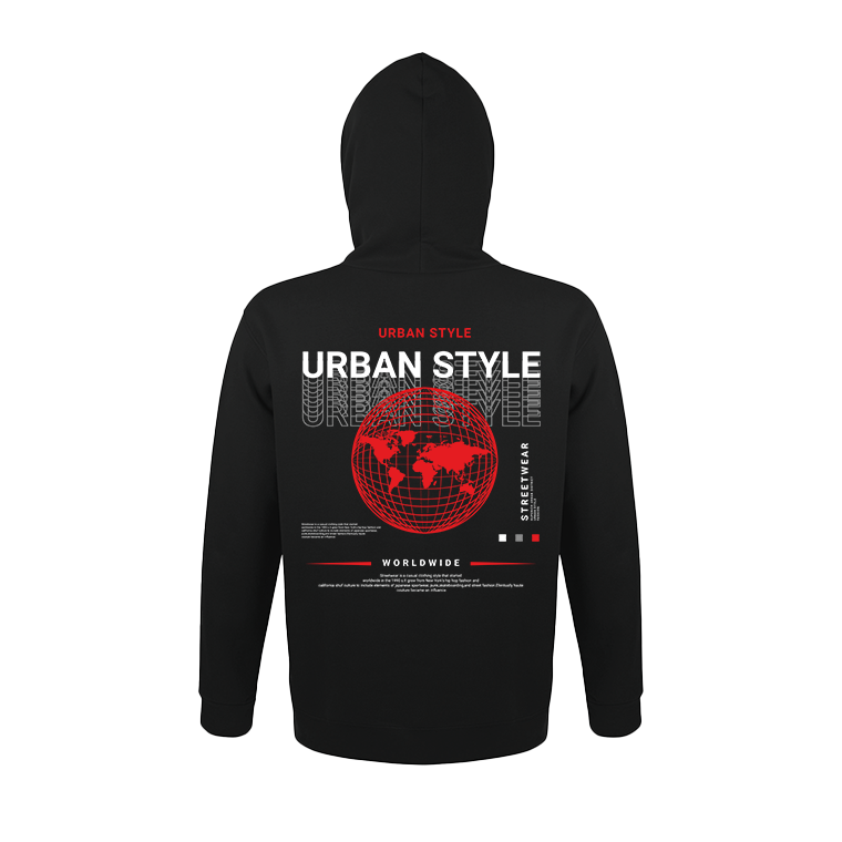 SWEAT A CAPUCHE URBAN STYLE